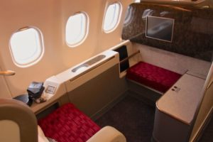 luxussitz im Airbus